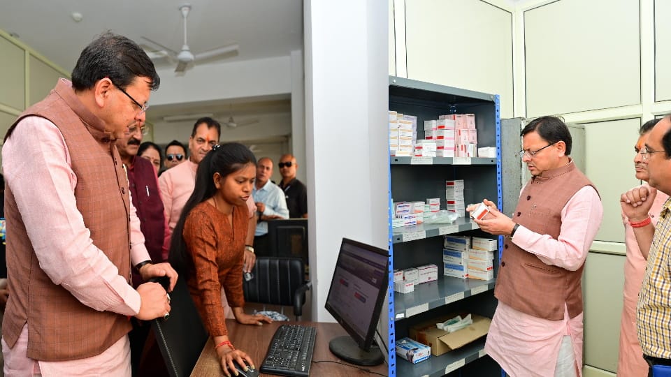 Chardham Yatra 2025 CM dhami did a surprise inspection of the transit camp Rishikesh