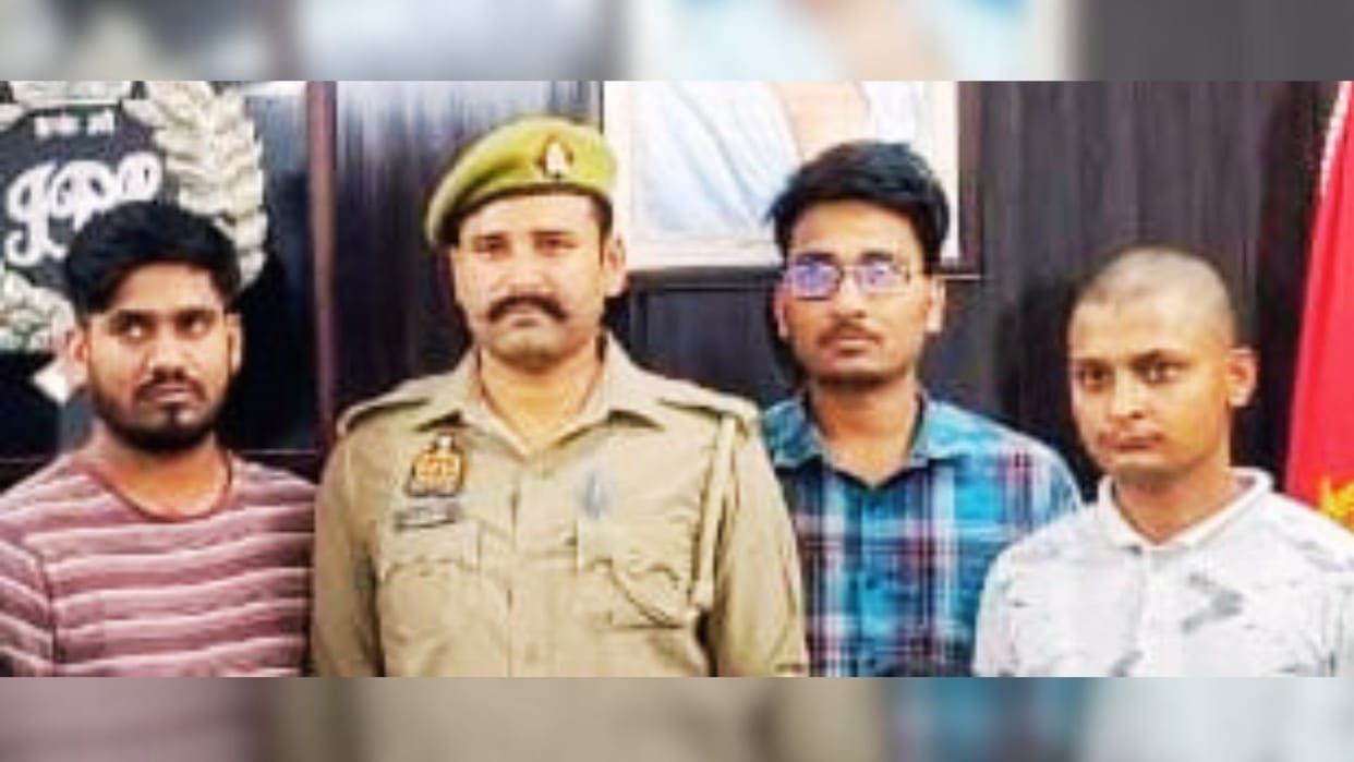 Cyber criminal turned out to B Tech pass iPhones car laptops cash recovered three miscreants arrested