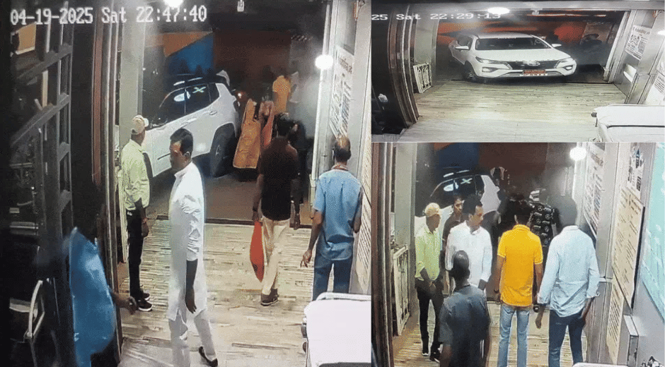 Indore News: Opposition Leader Chintu Chouksey Caught on CCTV During Hospital Clash