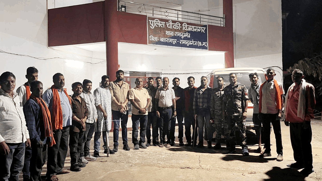 110 cows have been rescued in Balrampur-Ramanujganj