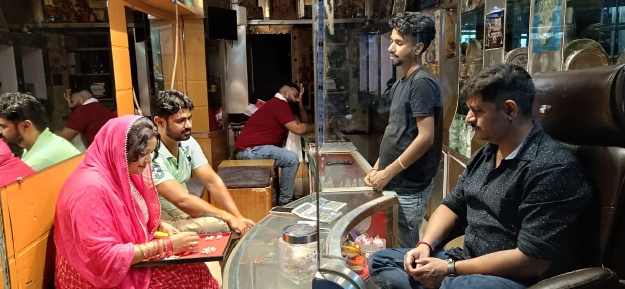 Demand for these gold ornaments increased on Akshaya Tritiya