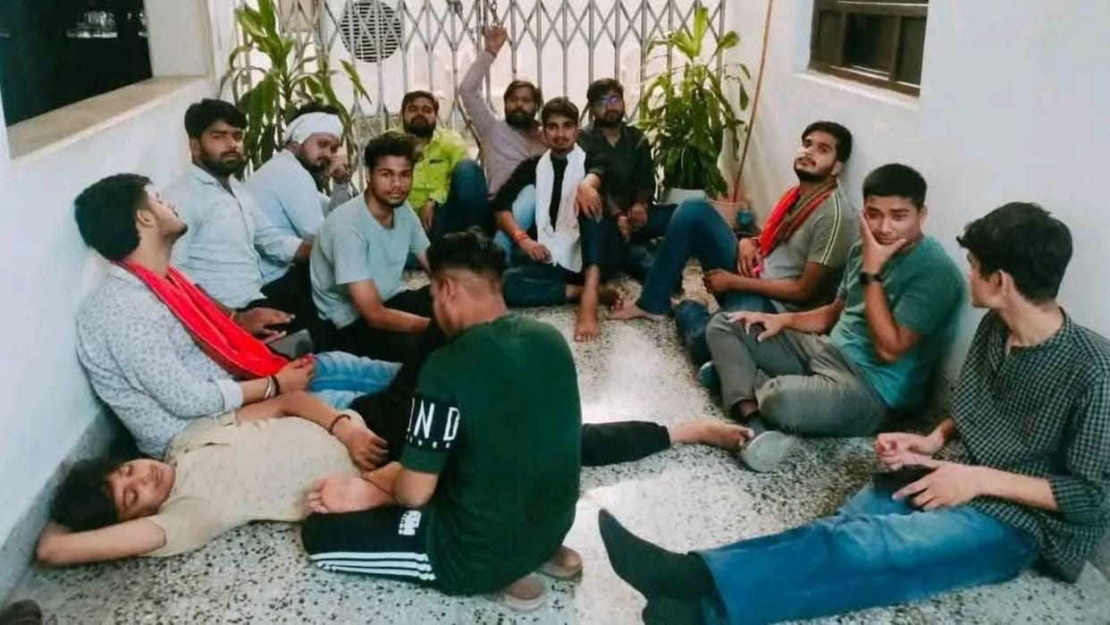 BHU PhD admission Case Students protest around Vice Chancellor office