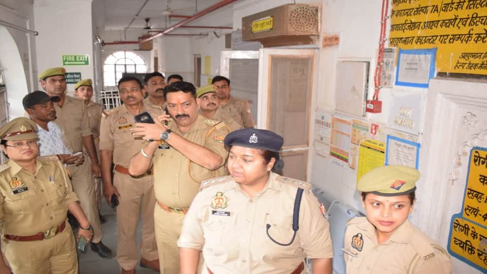 Fire broke out in children ward of Jhansi district hospital