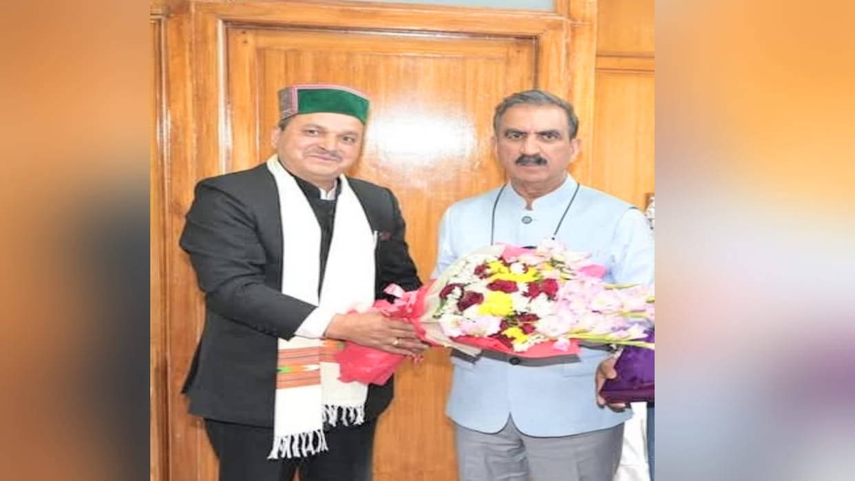 Manoj Kumar of Dharamshala became the chairman of Himachal Pradesh Wool Federation