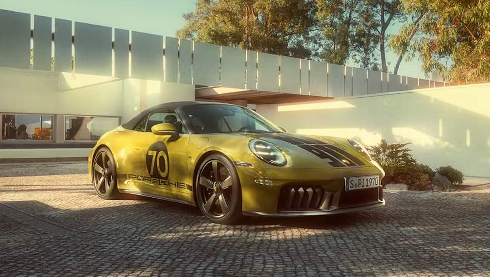 Porsche 911 Spirit 70 unveiled at Shanghai Auto Show Its special-edition convertible with design language of 1