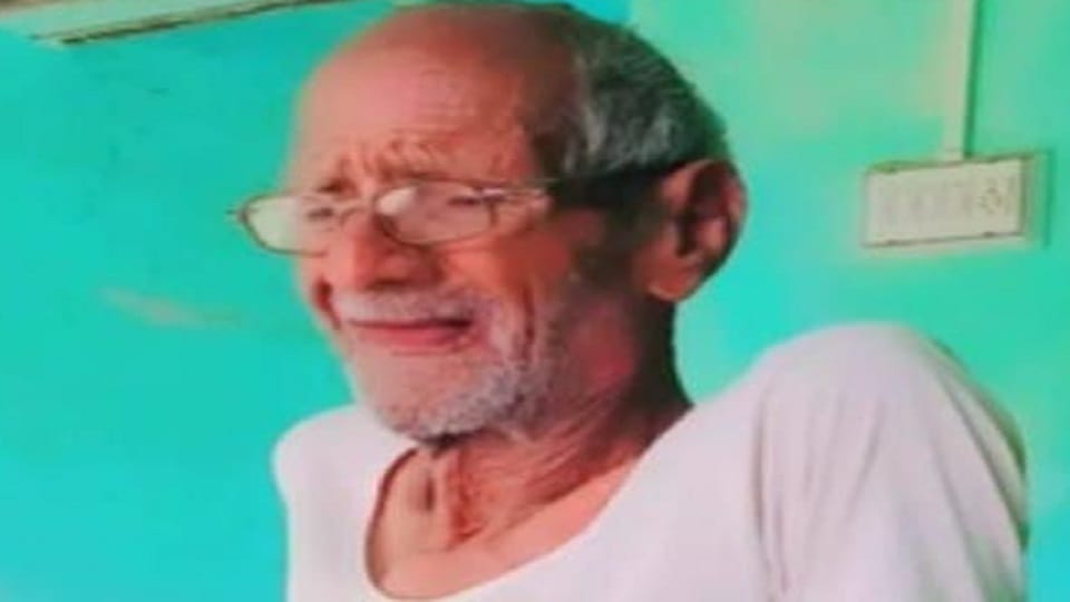 Grandson killed his grandfather with an axe over a land dispute