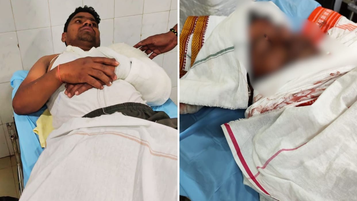 lover of Bride runs over people with bus in chandauli many injured two in critical condition referred