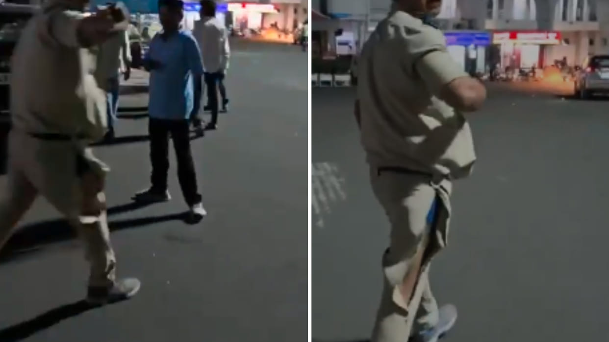 Bhopal News: When drunkards were caught at Rani Kamlapati station, the head constable was beaten up