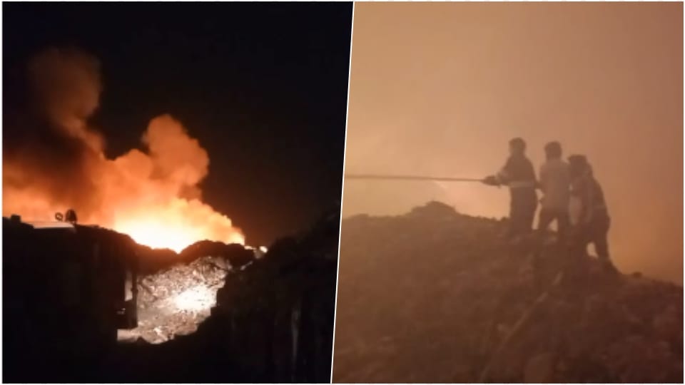 Massive fire breaks out at Bandhwari plant in Gurugram