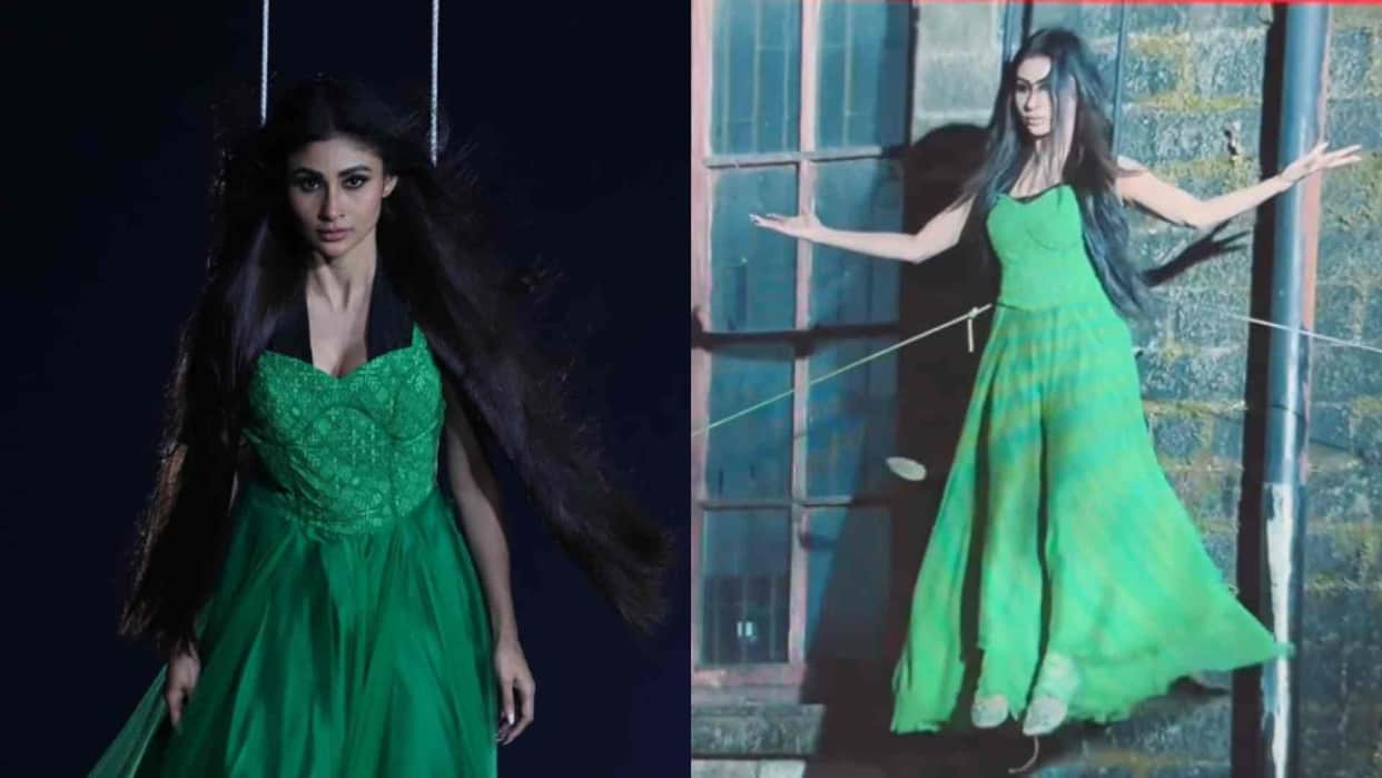 Mouni Roy Shares behind the scene from upcoming horror movie The Bhootni starrer Sanjay Dutt Sunny Singh Palak