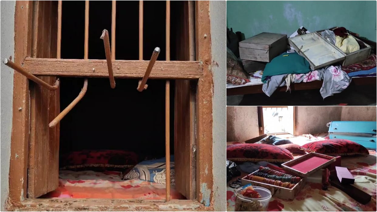 Nalanda: Fearless thieves broke into five houses simultaneously, miscreants fled with goods worth Rs 80 lakh