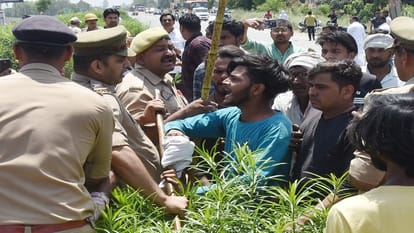 3 dead in Saharanpur: The bodies of the dead were hanging on trees 100 meters away