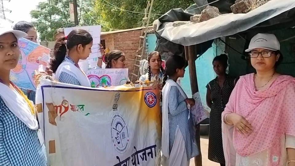 Awareness campaign run in Lucknow regarding nutrition and hygiene