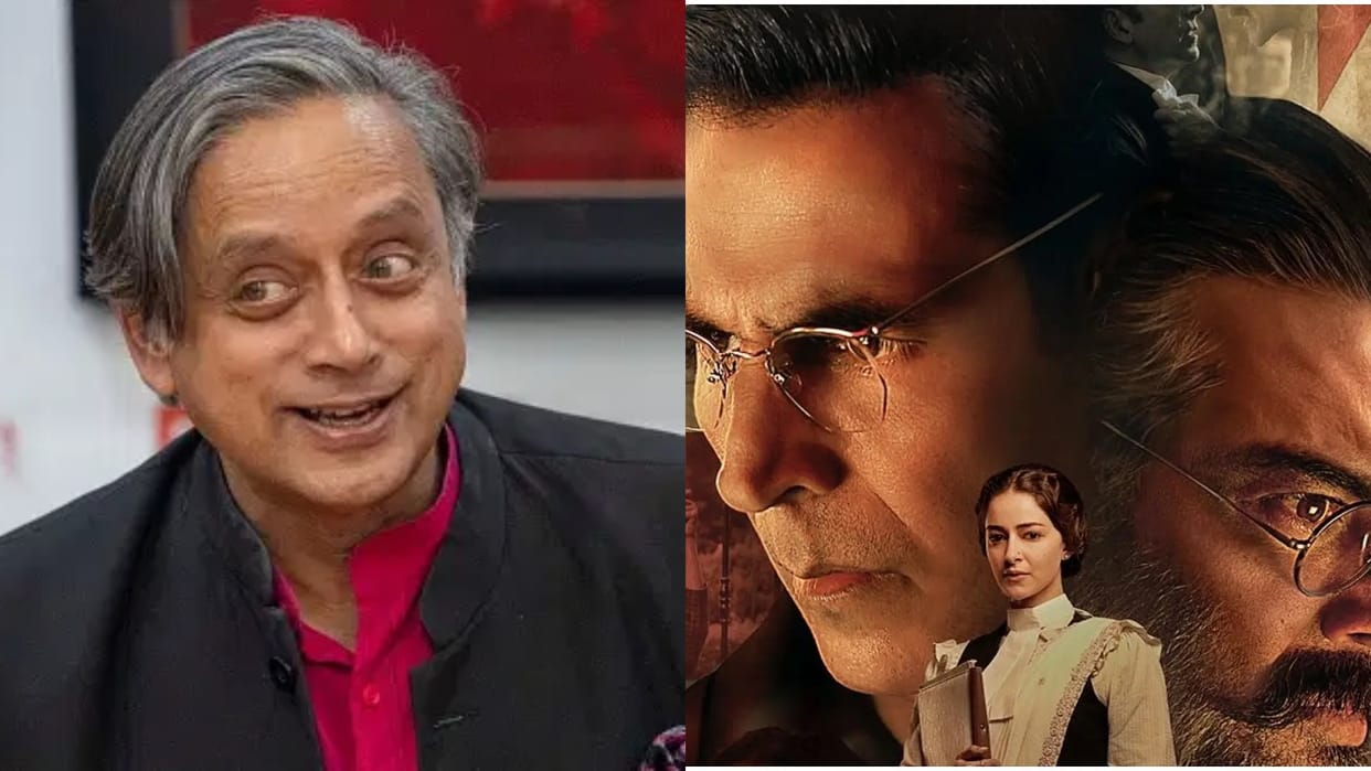 Shashi tharoor praises akshay kumar kesari 2 and says its message is brilliant