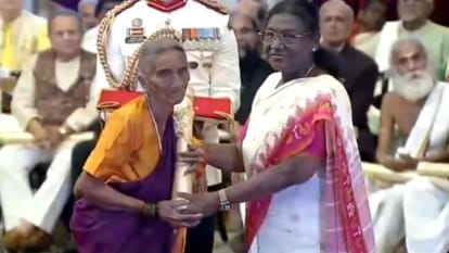 Director Shekhar Kapur actor Ajith Kumar and others receives Padma Bhushan award from President Droupadi Murmu