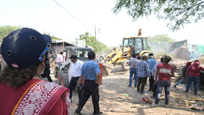 Kanpur: Permanent constructions made on drains, drive launched to break encroachment