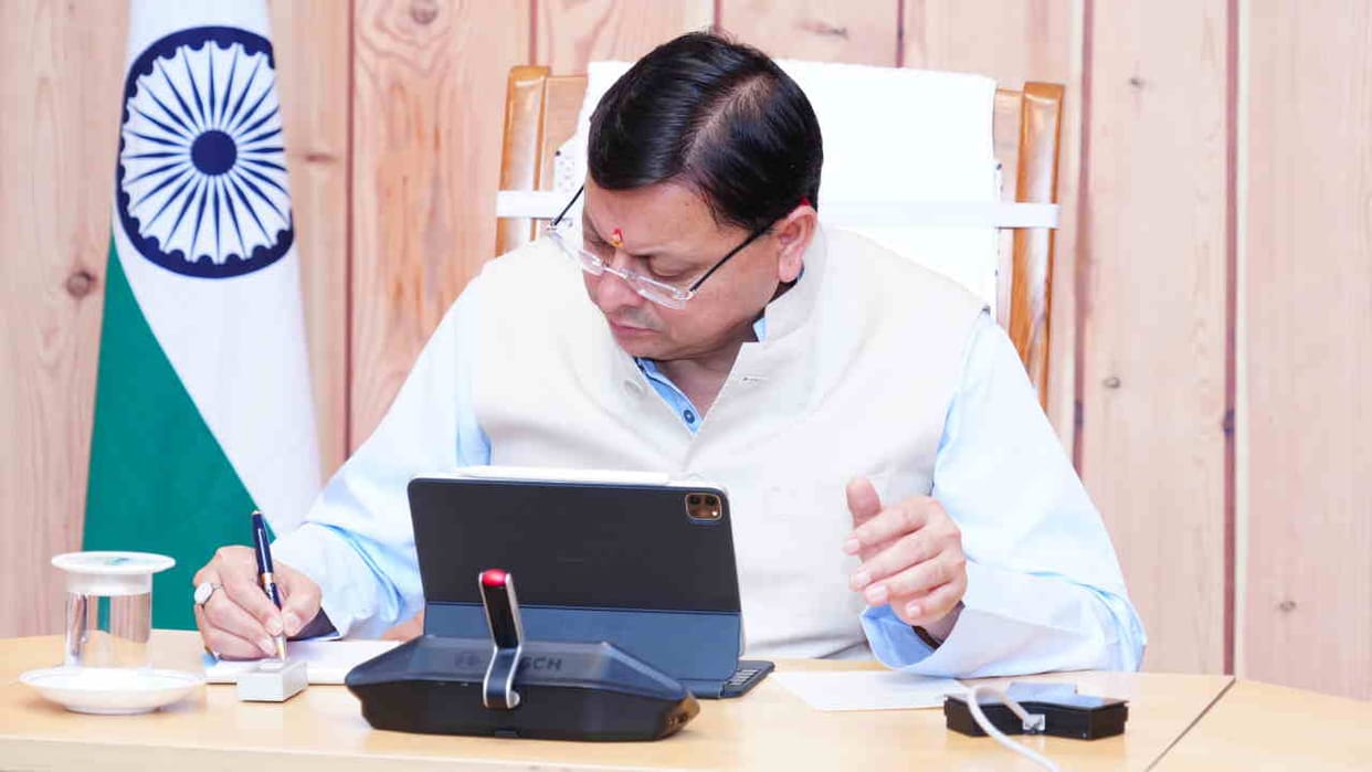 CM Dhami held meeting regarding security arrangements on Chardham Yatra routes pilgrimage and tourist places