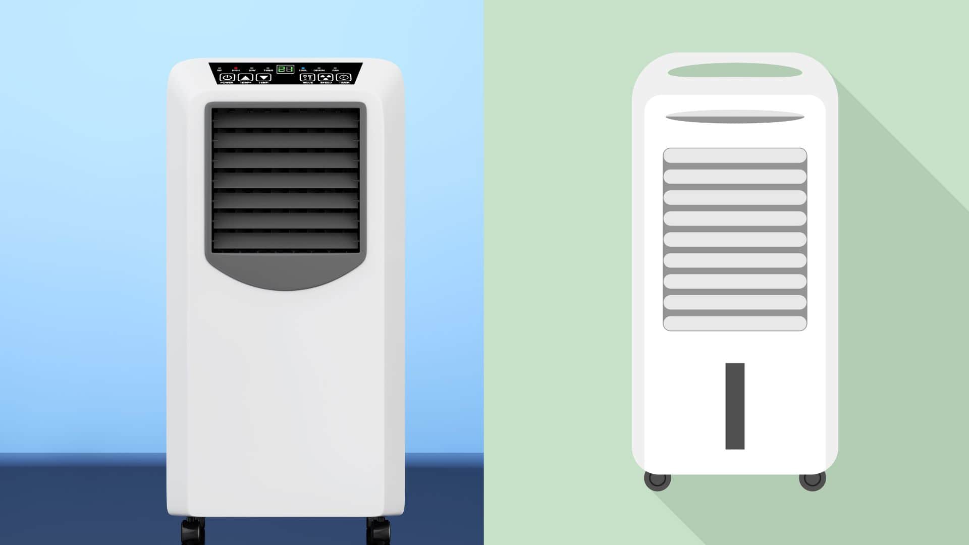 blower vs fan air cooler which is best for room cooling guide hindi