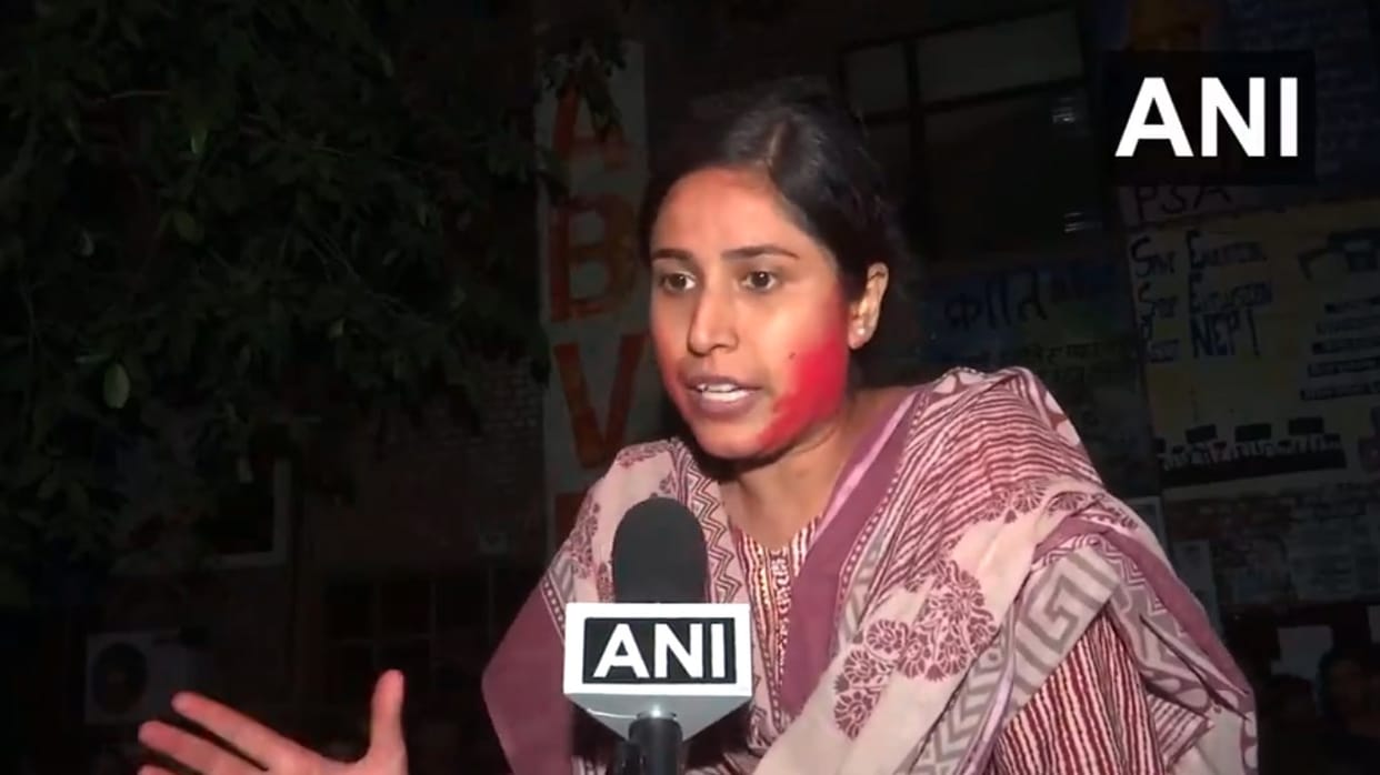 JNUSU Election Victory: Farmer's Son Takes JNU Presidency, Manisha from SC Community Elected Vice President