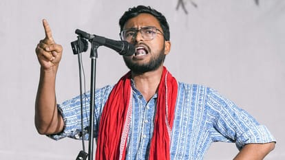 JNUSU Election Result Updates 2025 Nitish Kumar of AISA President VP Manisha and Secy Munteha Fatima from DSF