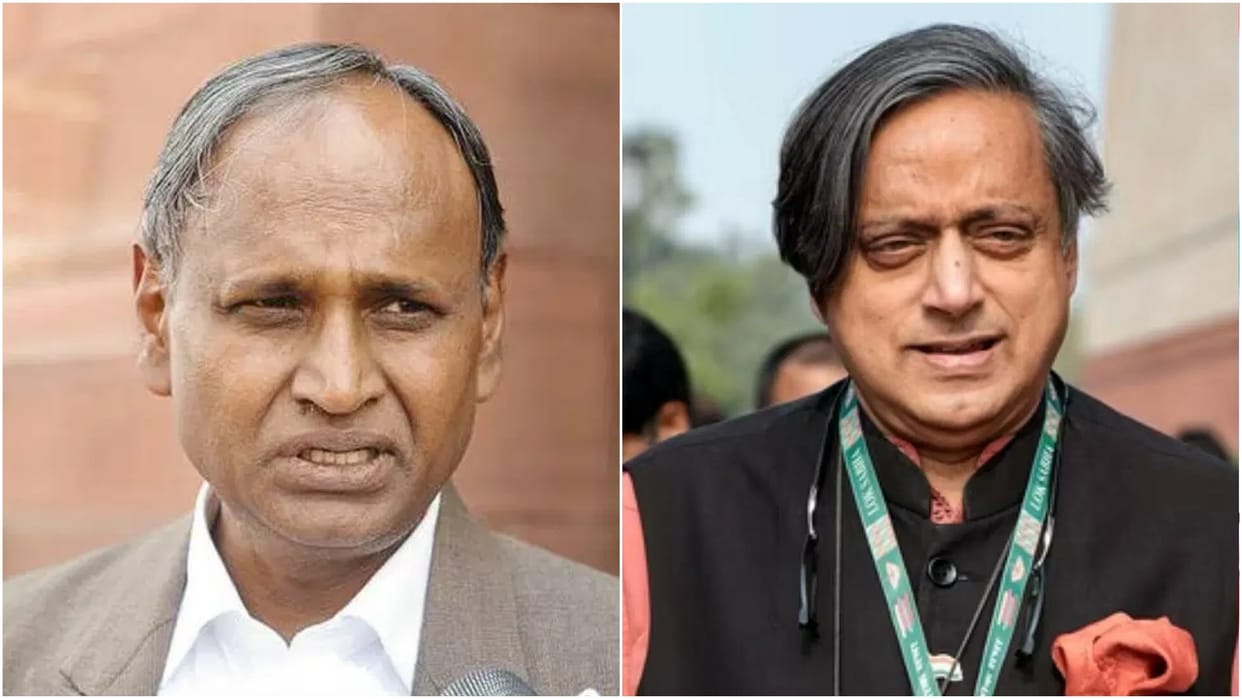 Tharoor showed solidarity with the govt, Udit Raj was stunned, asked- Have you become the spokesperson of BJP?