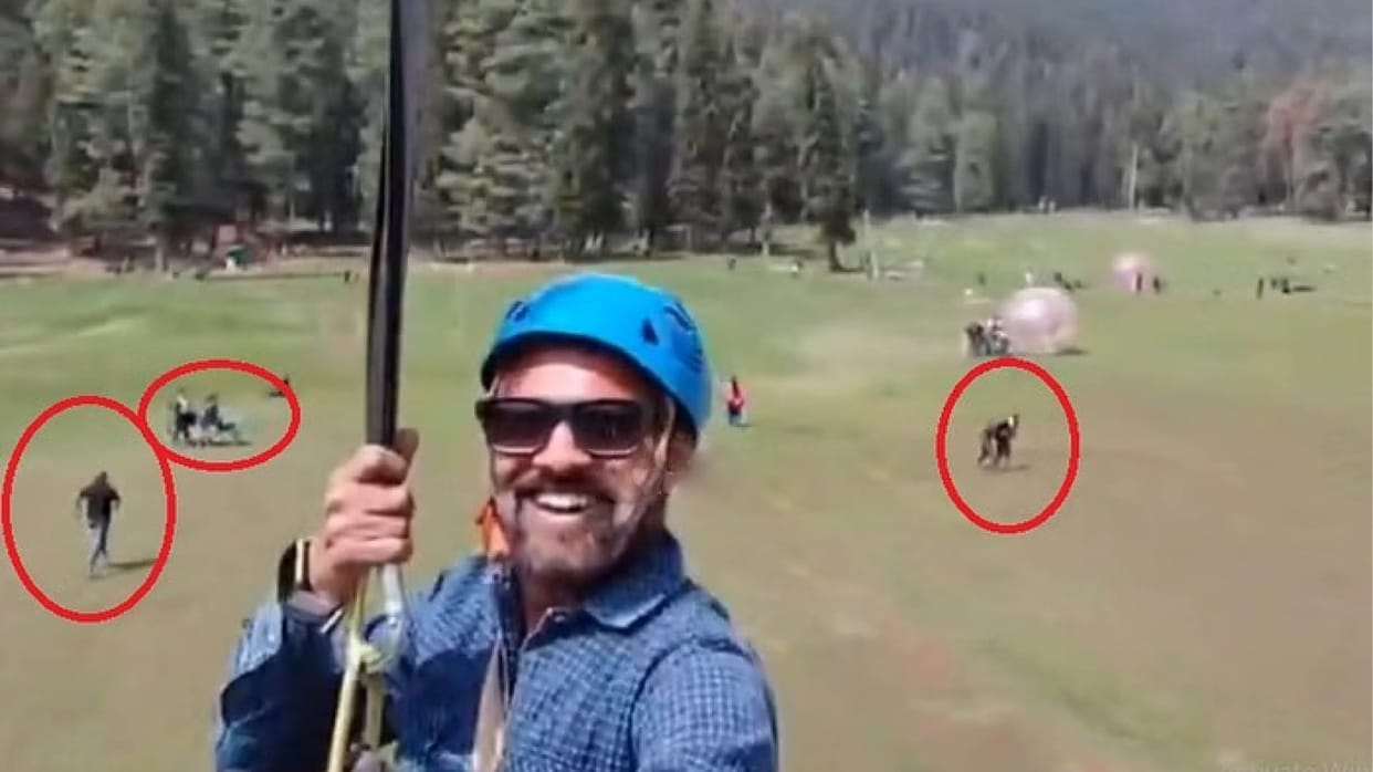 Pahalgam Attack Two most dangerous videos of attack Kashmiris seen helping amidst firing of bullets