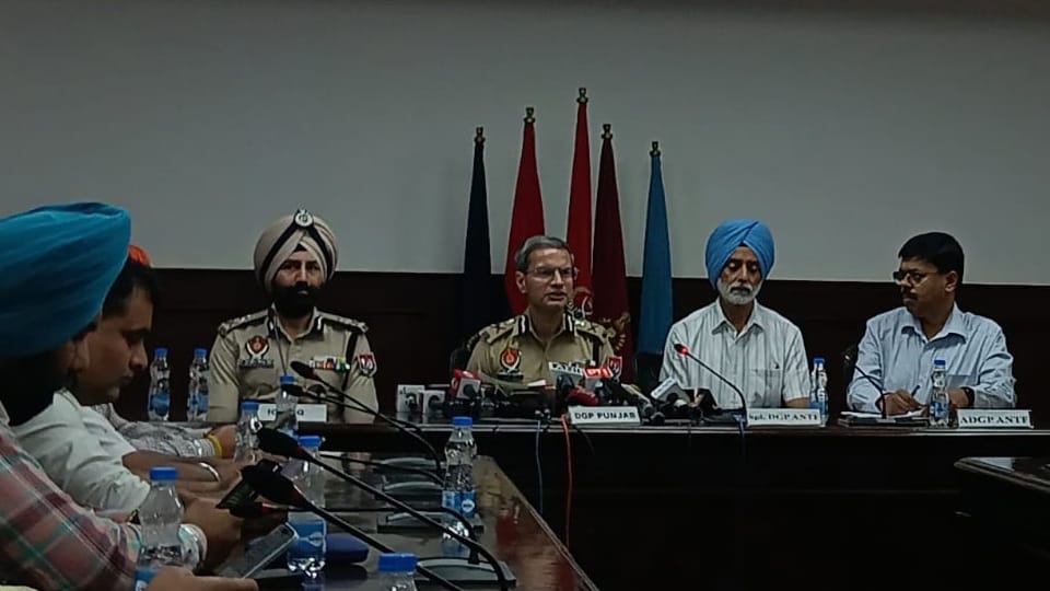 Drug free Punjab DGP Gaurav Yadav 235 Pakistanis came to Punjab on visa