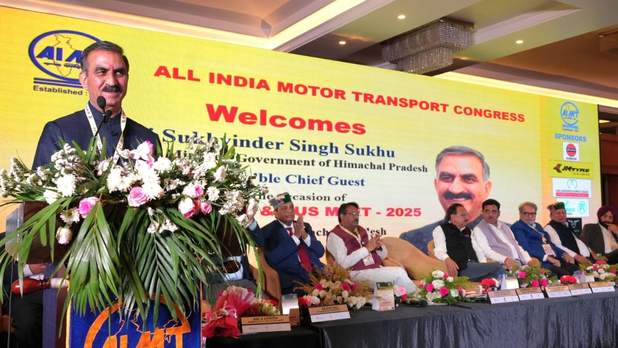 CM Sukhu said three thousand vehicles will be converted into e-vehicles charging stations at bus stations