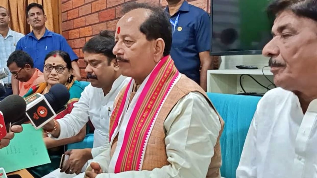 Samastipur: Vijay Sinha says DNA of those who oppose Indianness will be destroyed, Sanatan culture statement