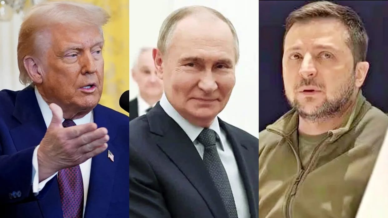Putin raised the demand for Donetsk Zelensky rejected the proposal Trump said Ukraine should compromise