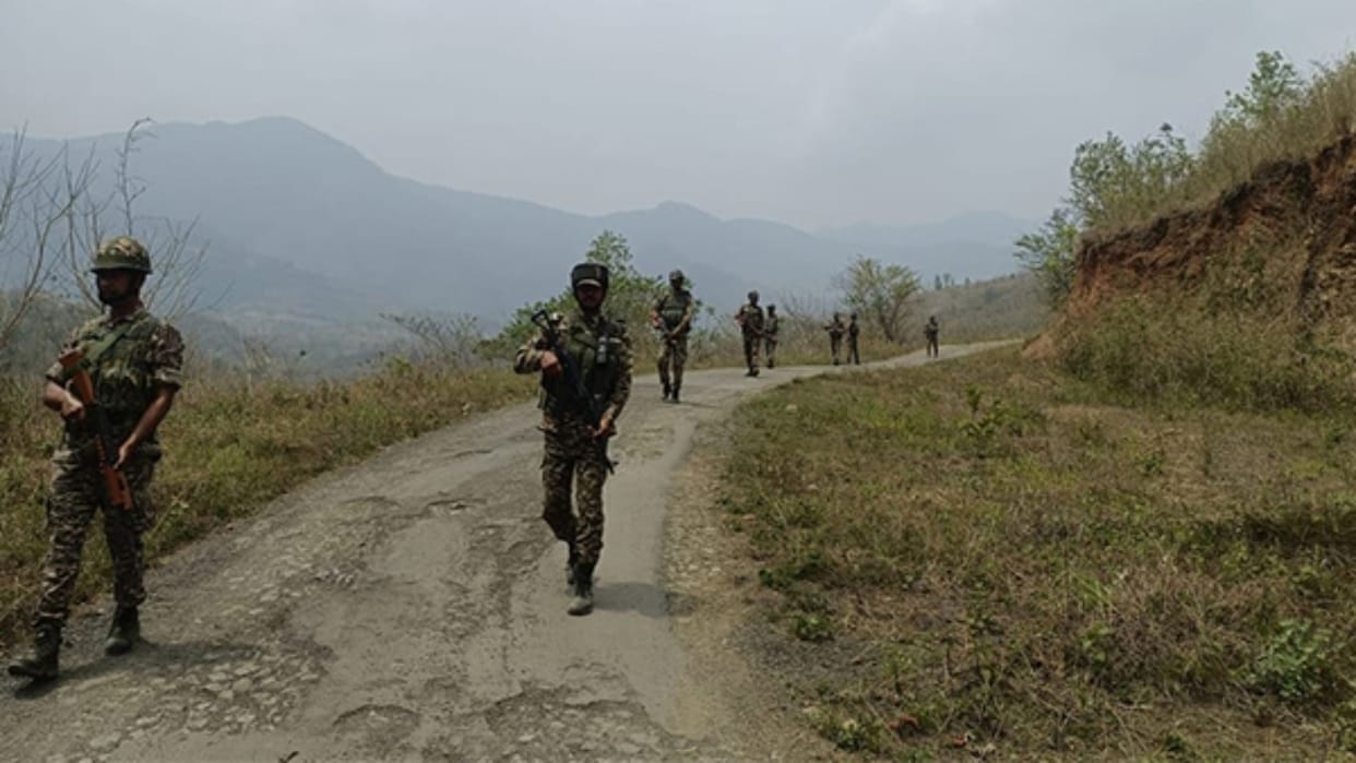 Manipur: Assam Rifles post ambushed, four soldiers injured