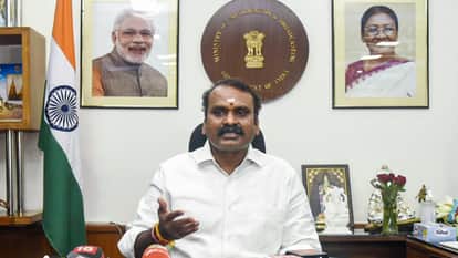 Union Minister L Murugan attacks DMK accuses it of insulting the Constitution and Ambedkar Tamil Nadu
