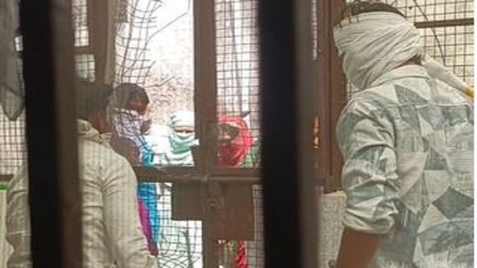 Vandalism was done by breaking into Gaure Dauji Ashram