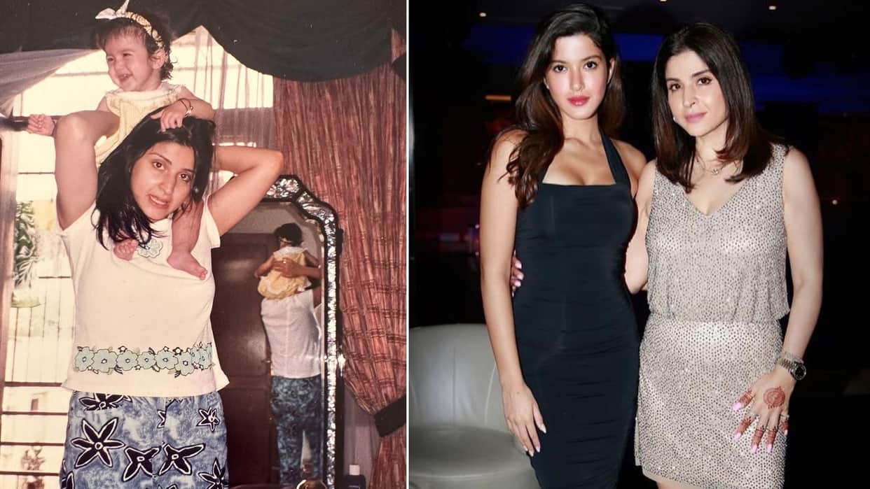 shanaya kapoor special childhood photos post on her mother Maheep happy birthday says mumma love u forever