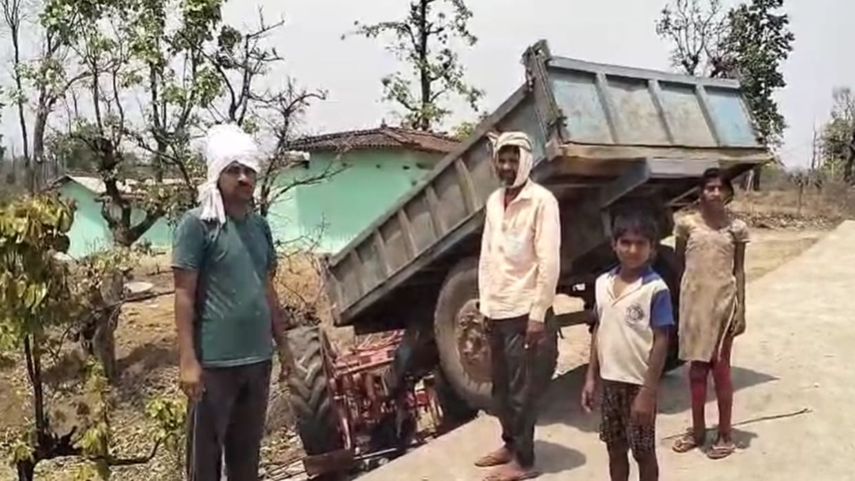 Uncontrolled tractor overturned in Kachan village chaos ensued young man died