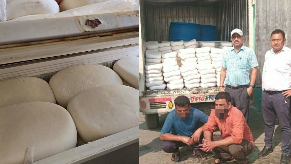 Dehradun: 720 kg fake cheese brought to be consumed during Chardham Yatra seized, five accused arrested