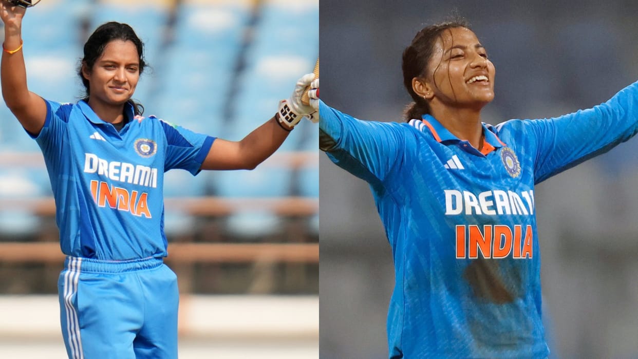 IND W vs SA W ODI highlights 2025 India Women Beat South Africa Women 2nd Match Tri-series Result Pratika Rawa