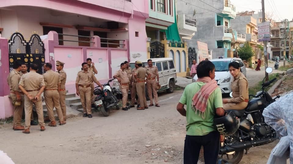 Prayagraj Double Murder Killer Visited Twice Spent Two Hours in House Shocking CCTV Footage Surfaces