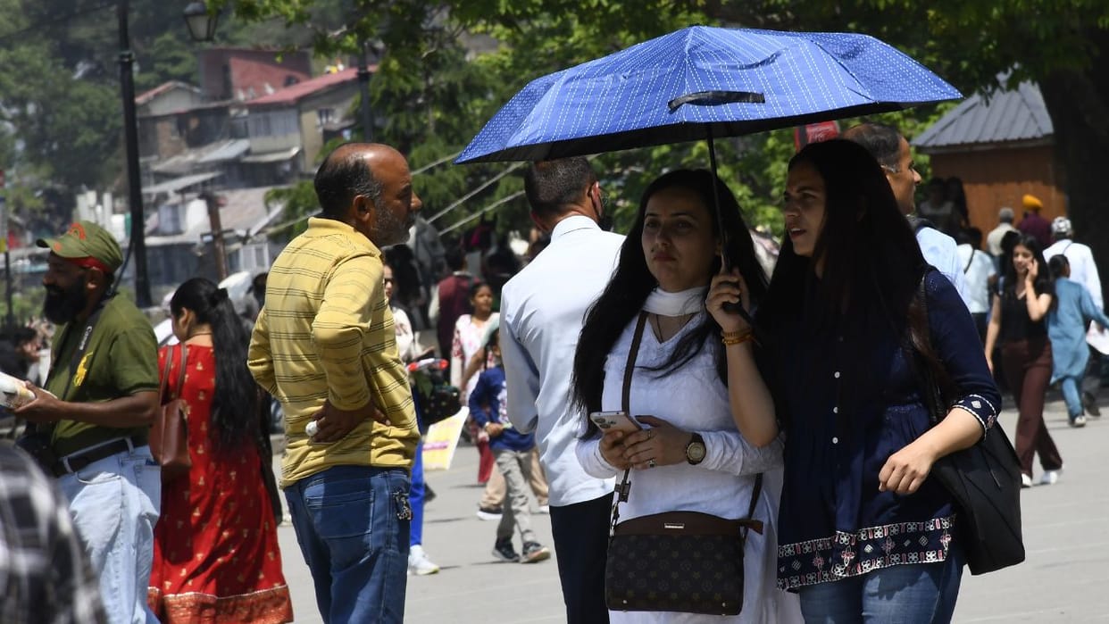 Himachal Weather Hot winds blow in Una and Bhuntar rain and thunderstorm from 2 April 2025