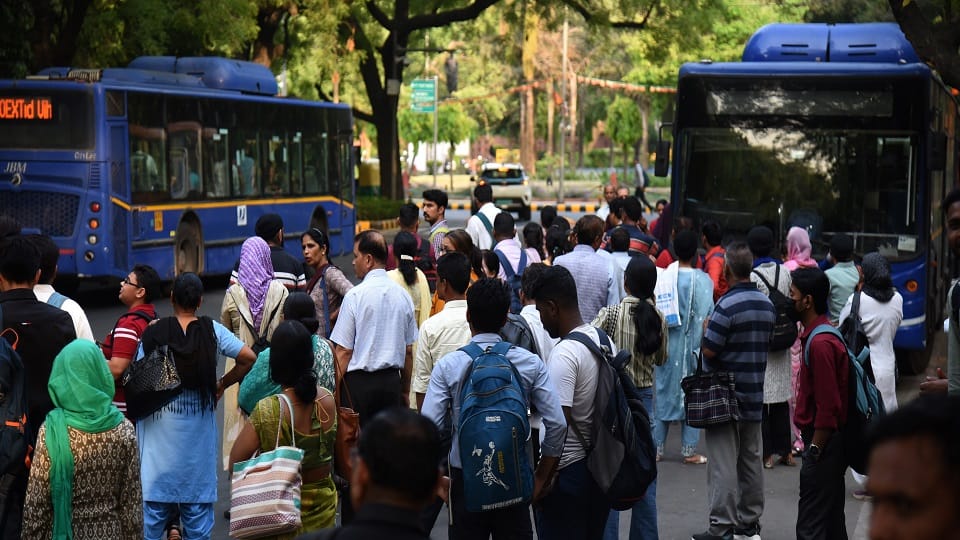 Two thousand buses removed from Delhi's roads