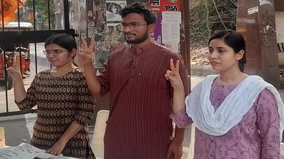 JNUSU Election 2025 son of bihar farmer and daughter of Scheduled Caste got command