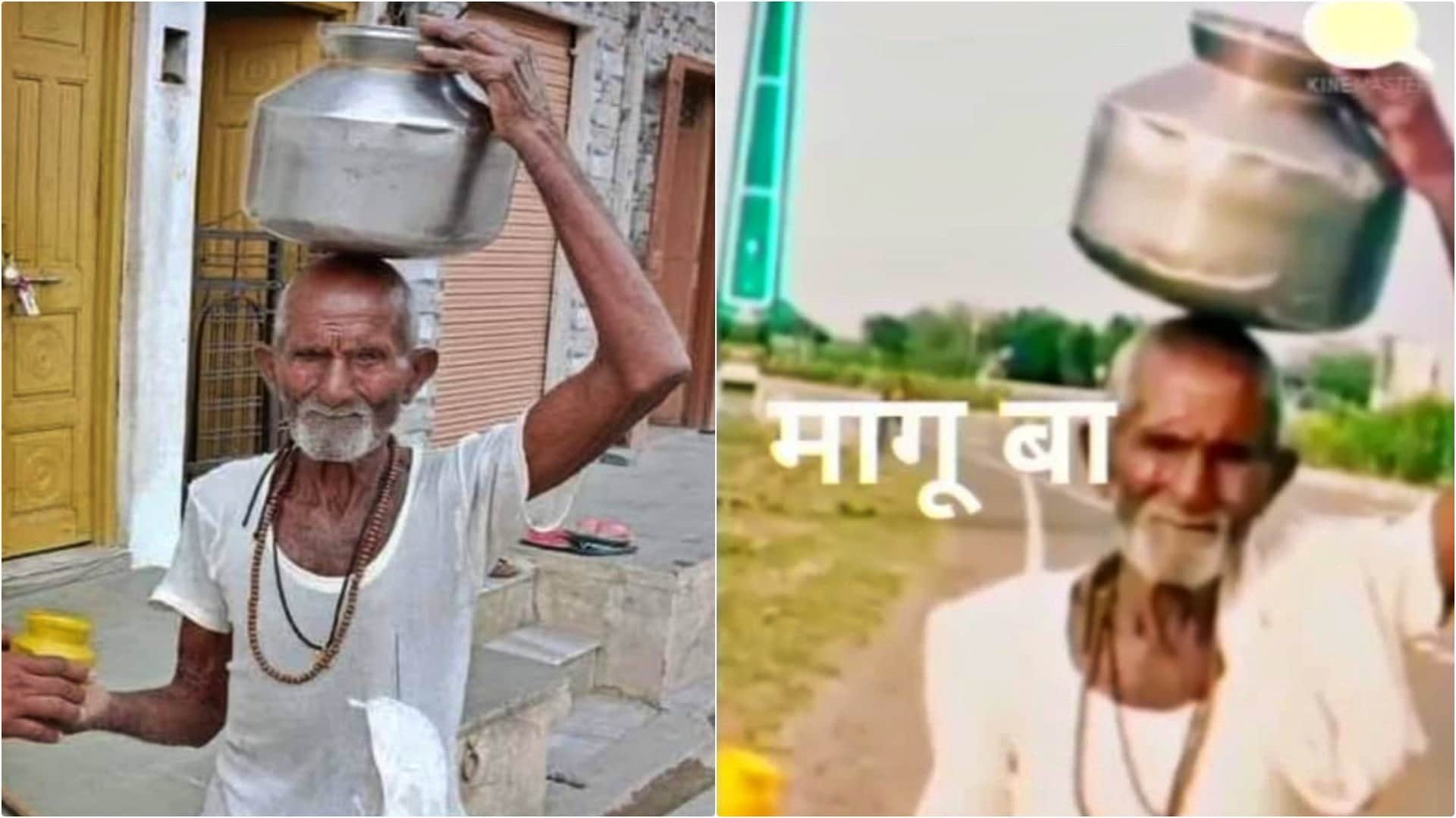Bhilwara News: 88-year-old Paani Baba Mangilal Gurjar's Jal Tapasya quenching thirst of passersby for 29 years