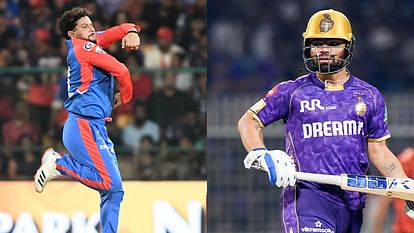 KKR post video of Kuldeep Yadav and Rinku Singh friendly feat after slap controversy IPL 2025 DC vs KKR