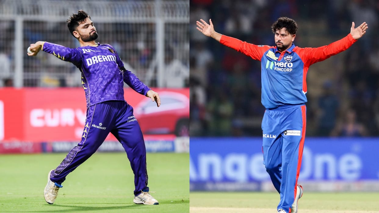 Kuldeep Yadav slapped Rinku Singh on live TV after the DC vs KKR IPL 2025 match video viral on social media