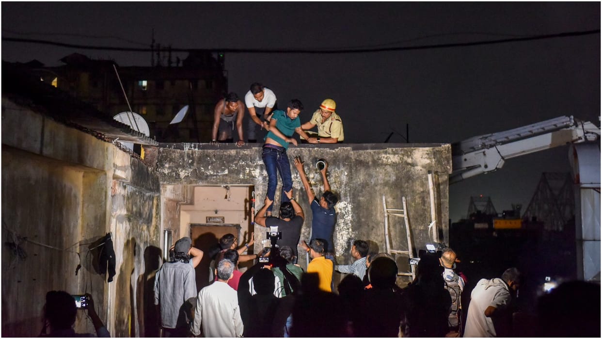 Kolkata Hotel Fire: Blaze turns Kolkata hotel into death trap; guests jump, scream as flames engulf building