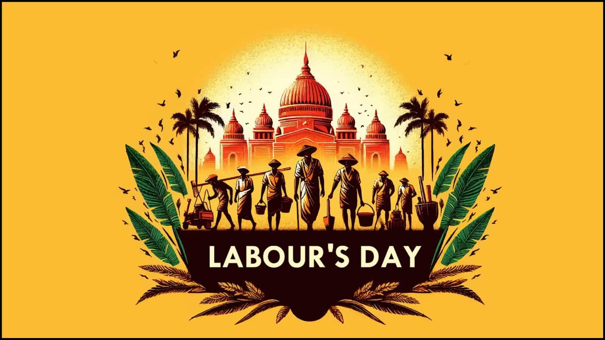 Happy Labour Day 2025 wishes and quotes in Hindi majdoor diwas ki shubhkamnaye aur sandesh
