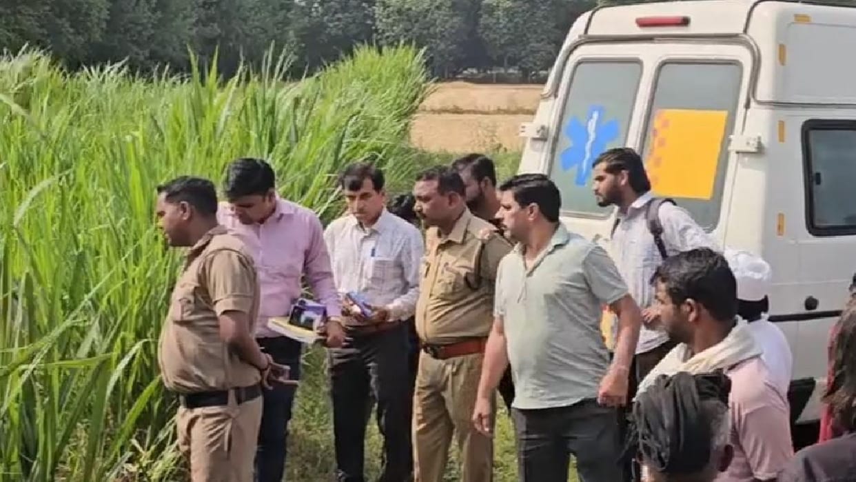 Murder of girl in Haryana Dead body found in fields of Yamunanagar, injury marks found on body Mehendi on hand