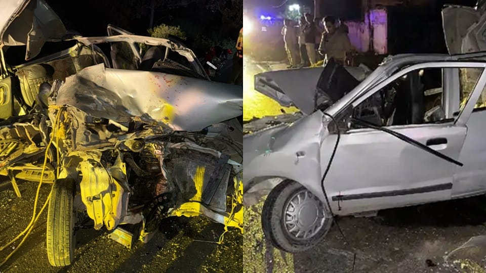 Three members of family died in Moradabad, husband, wife and daughter were among those who lost their lives
