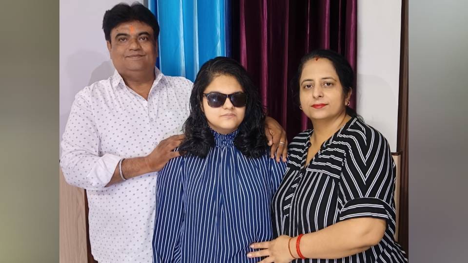 ICSE Result Visually impaired 'Bani' shines with marks in Lucknow scores 95.4 percent marks