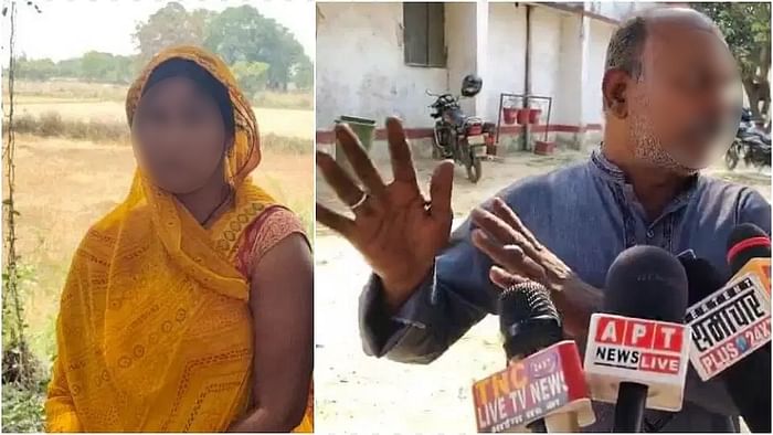 Saas Damad Love Story Another Case in Basti mother-in-law and Young Man talk on phone for many hours